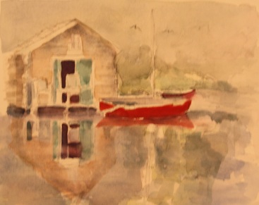 The Red Boat at Euphemia Gallery